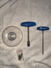 Lid 4mm Hex & 10mm Socket Wrench Only* Beckman Coulter F241.5P Fixed Angle Rotor