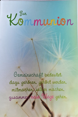 Karte Kommunion K1