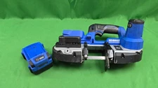 Kobalt KBDS124B-03 24v Band Saw w/ Battery TESTED (E12)