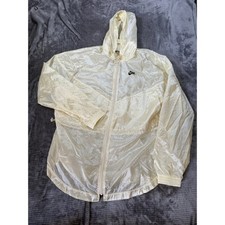 Nike Sportswear Windrunner Jacket Mens Large Pale Yellow Full Zip Windbreaker