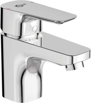 Ideal Standard B0700AA Ceraplan III Waschtischarmatur mit Zugknopf-Ablaufgarnitu