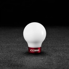 Cobb Shift Knob For Mazdaspeed3 Mazdaspeed6 White With Red Base