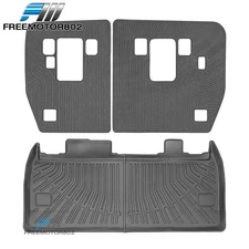 Fits 22-26 Kia Carnival Non-Hybrid & 25-26 Hybrid Rear Trunk & Backrest Mats TPE