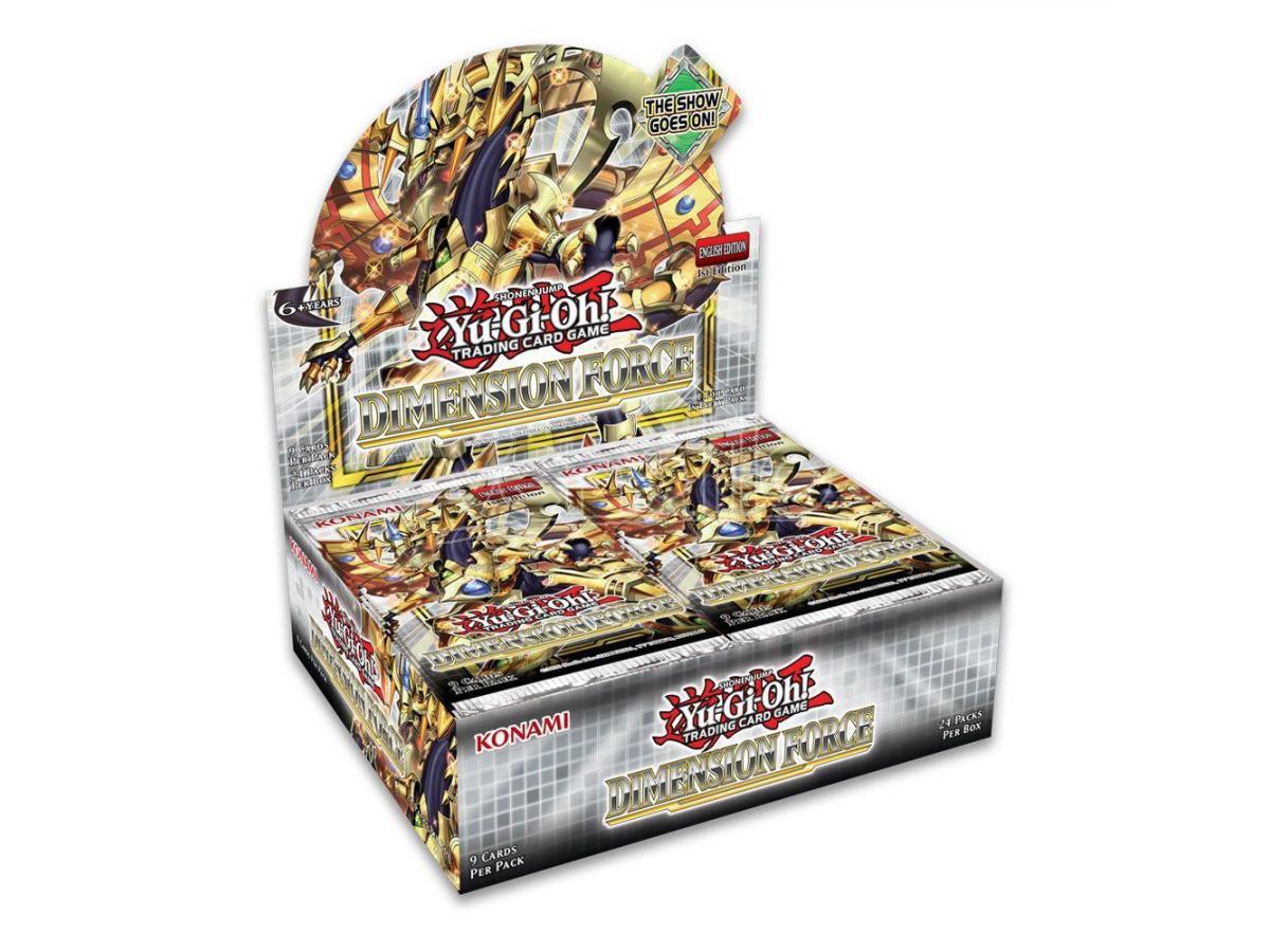 Yu-Gi-Oh! TCG Dimension Force Booster Box da 24 Buste (ENG) Konami