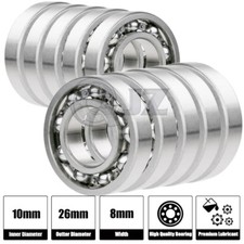 10x 6000-OPEN Ball Bearing 10mm x 26mm x 8mm QJZ Brand NEW Premium