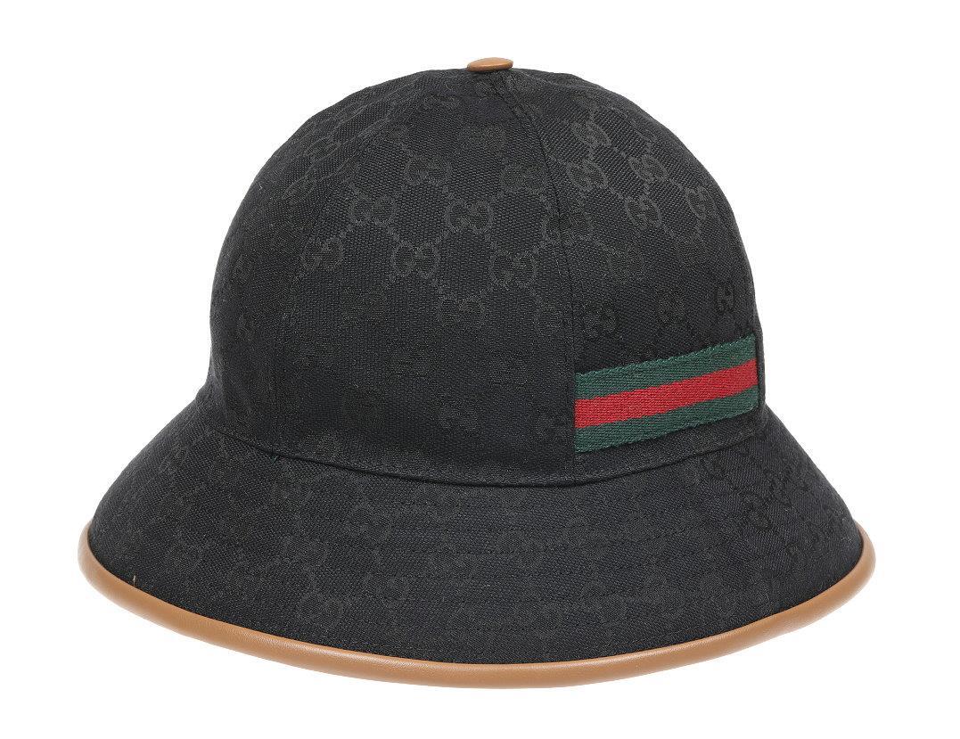 НОВАЯ ЧЕРНАЯ ФЕТРОВАЯ ШЛЯПА GUCCI GG GUCCISSIMA 57S 73490₽