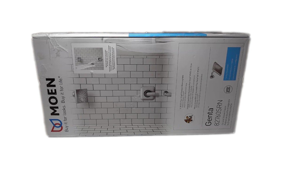 MOEN Genta Single-Handle 1-Spray Tub/Shower Faucet Spot Resist 
