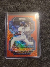 Andre Jackson 2022 Prizm Tier II Base Red Mojo #127 - Los Angeles Dodgers /149