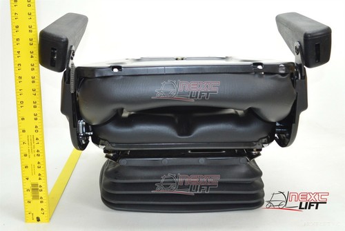 NEW SUSPENSION SEAT WITH ARMREST FITS EXCAVATOR FORKLIFT DOZER LOADER TRACTOR - Picture 7 of 12