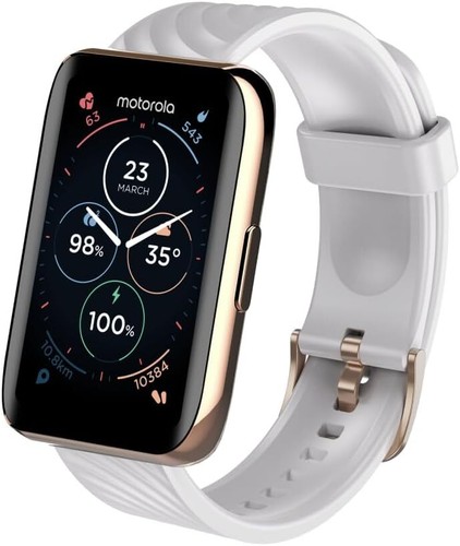 Motorola Moto 40 Bluetooth Smartwatch - Rose Gold MOSWZ40-RG - Watch Only - Picture 2 of 4