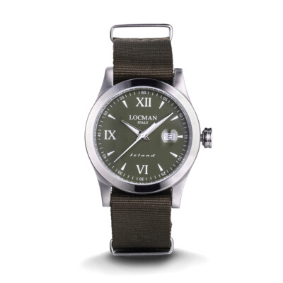 Locman Italy Herrenuhr Island grün Ref. 0614A03