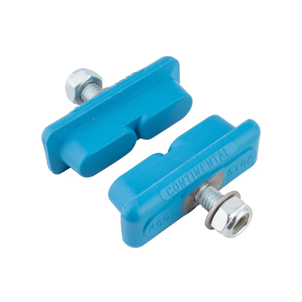 Pastillas De Freno Para Bici Montaña - Kool-Stop - 2 Pares (4 Unidades) - Poste Roscado - Negro/Salmón