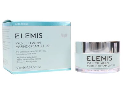 Elemis Pro-Collagen Marine Anti-Wrinkle Cream SPF  30 1.0 oz / 30 ml New