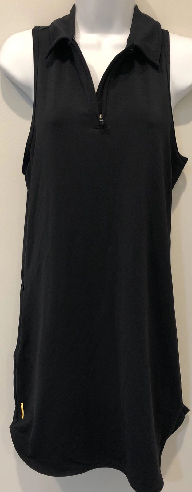 lole sleeveless athleisure racerback collar zipper 