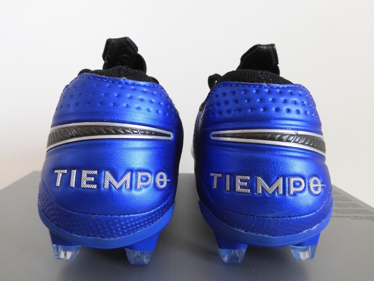 Nike Tiempo Legend 8 Elite Fg White-Black-Hyper Royal Blue