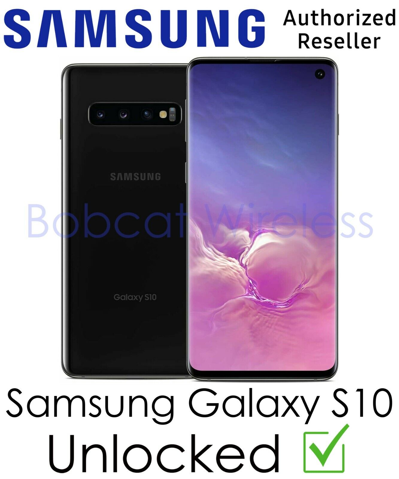 The Price of Samsung Galaxy S10 Black 128GB Sprint AT&T T-Mobile Verizon Factory Unlocked Samsung Phone