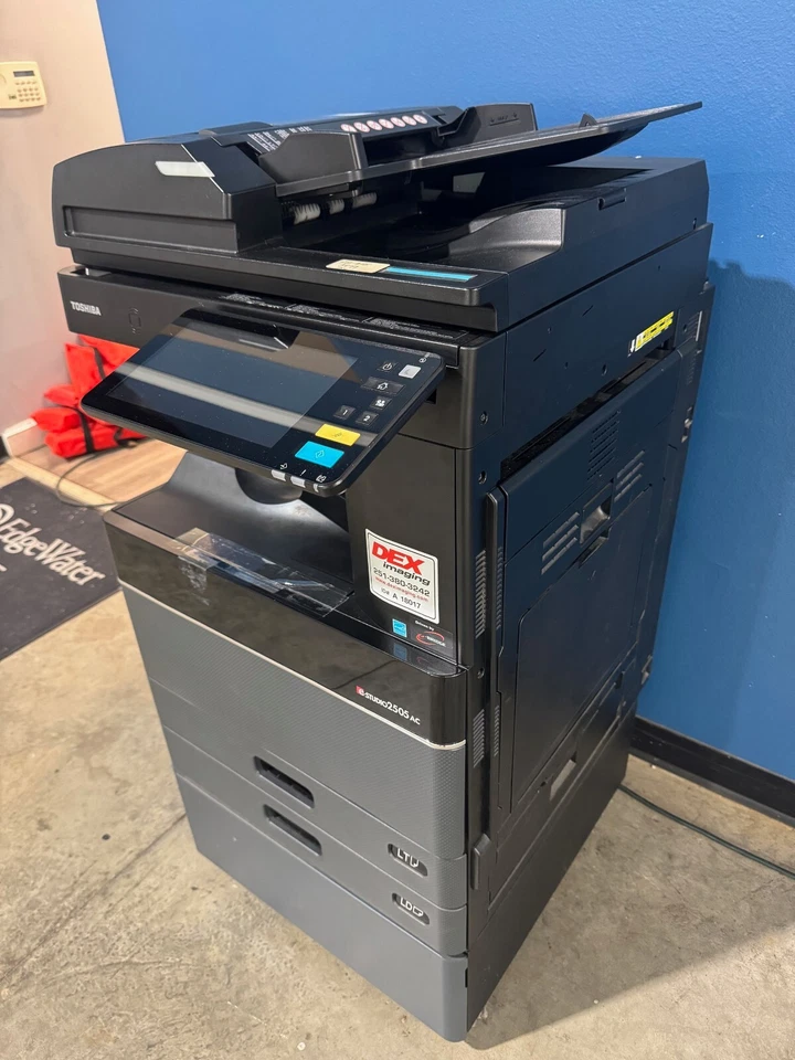 Toshiba E-Studio 2505AC Color Multifunción Impresora Escáner Copiadora *NECESITA FUNCIONAR* Foto 3 de 4