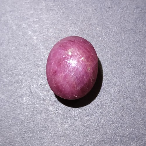 31 Carat 17.8x14.2x10.7 MM Natural Purple Pink Color Ruby Oval Shape Cabochon - Picture 18 of 24