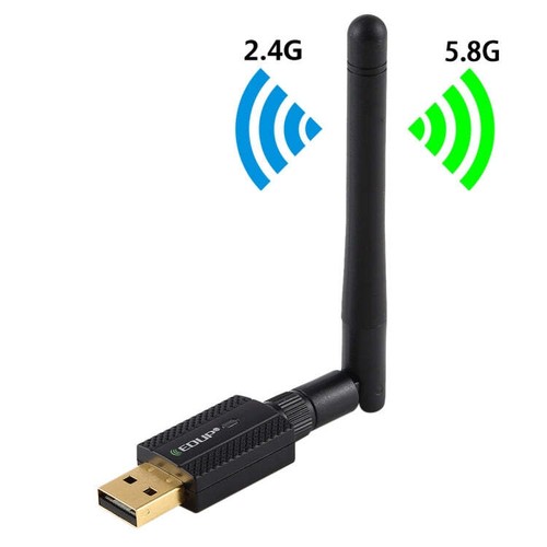 EDUP EP-AC1661 2 in 1 Bluetooth 4.2 + Dual Band 11AC 600Mbps High Speed Wireless - 第 1/13 張圖片