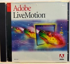 Adobe Live Motion PC Software 2000 Windows Mac With Serial Number