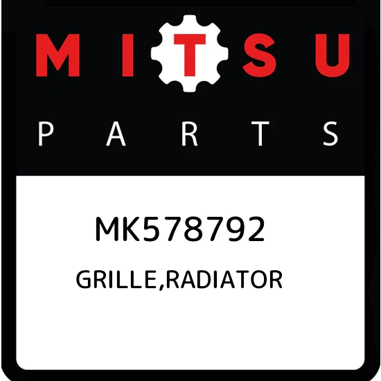 MK578792 Mitsubishi Grille,radiator MK578792, New Genuine OEM Part 