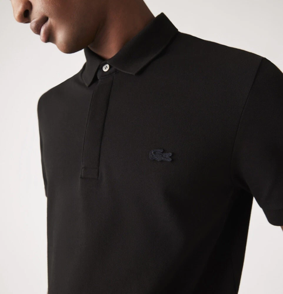 Lacoste Men s Paris Polo Shirt Regular Fit Stretch Cotton Piqu PH