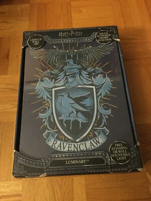 Paladone Harry Potter Ravenclaw Canvas Light Up Wall Art Touch Activate Luminart