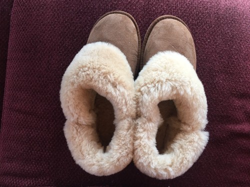 Emu Australia Sheepskin Boots Platinum Mintaro Chestnut Size US 8 UK, EU 39 - Imagen 4 de 7