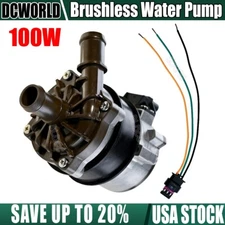 Automotive Brushless Cooling Water Pump DC 12V 100W Large-flow Circulating Pump