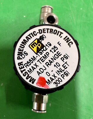 NEW MASTER PNEUMATIC R55M-1SR219 LUMBAR AIR REGULATOR *FREE SHIPPING*