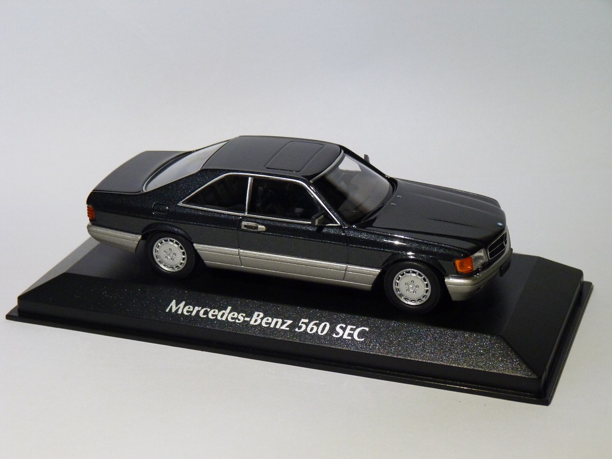 ミニカー MINICHAMPS Mercedes-Benz 560 SEC 1986 1/43 Minichamps 1986 Mercedes-Benz 560 SEC (C126) (Black