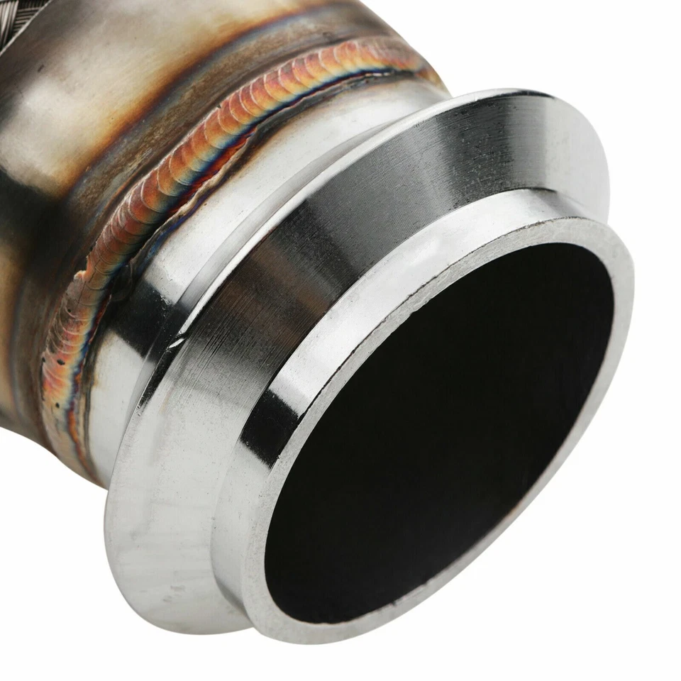 TUBO SCARICO INOX DECAT DE CAT 2,25" PER PEUGEOT 206 2.0 16V 180 CV GTI - Immagine 3 di 4