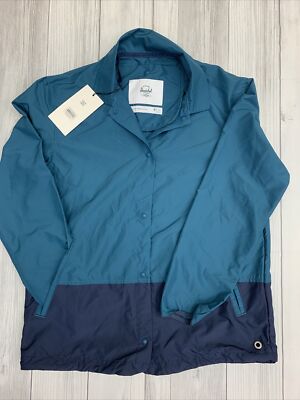 Herschel Voyage Coach Jacket Deep Teal/Peacoat Women’s S