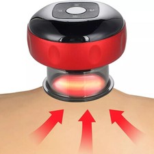 Electric Cupping Therapy Set with Red Light Smart Cupping Gua Sha Massage Device