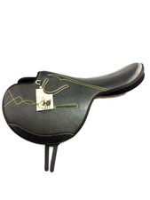 New Synthetic Race Exercise Saddle Black