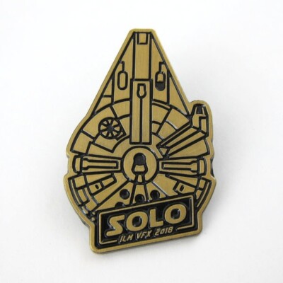 Disney Pin Millennium Falcon Star Wars SOLO Lucasfilm ILM VFX Cast & Crew Pin