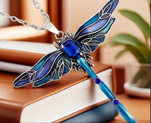 Vintage dragonfly pendants - Picture 4 of 7