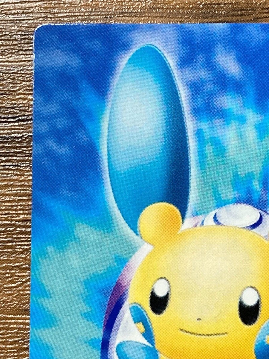 Pokemon Advanced Generation Zukan Carddass Card Minun Bandai