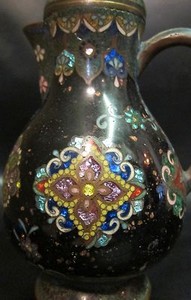 Vintage Chinese Cloisonné Tea Pot
