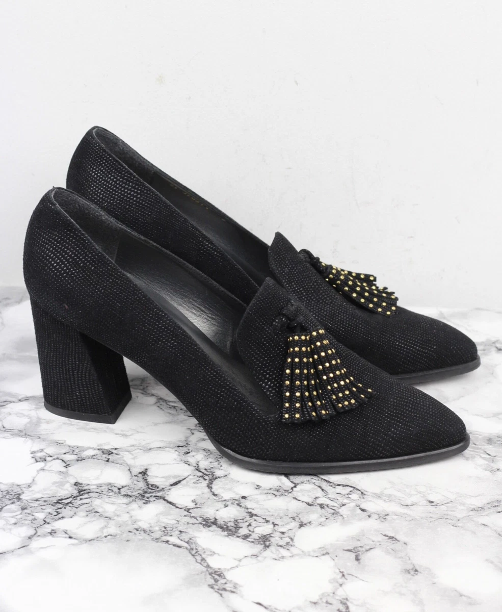 STUART WEITZMAN RUSSELL BROMLEY Leather High Heel Shoes Loafers