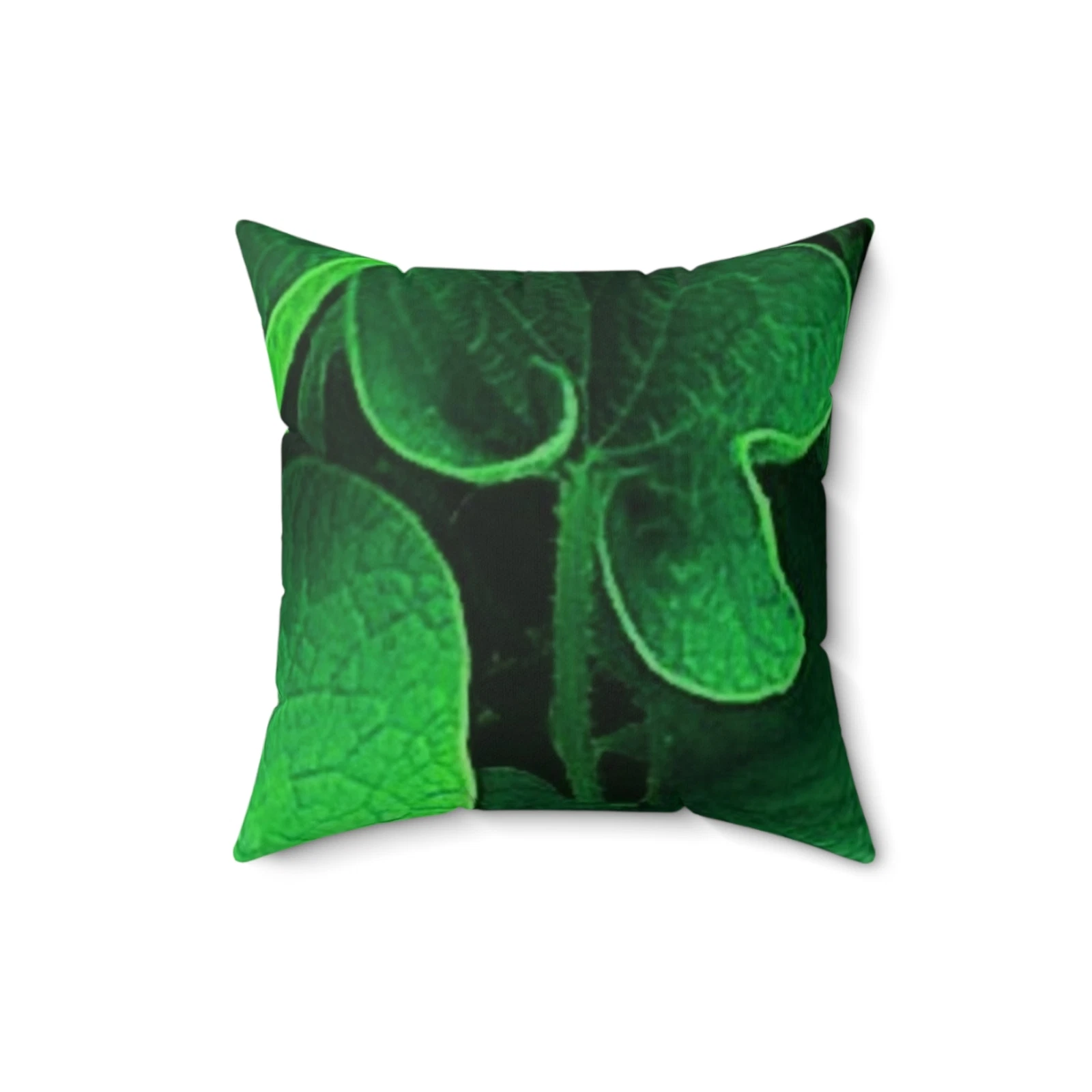 Decorative Accent Throw Pillow Spring Green Black