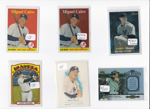 HIDEKI MATSUI 2006 TOPPS ALLEN & GINTER SHORT PRINT CARD-SHIPS FREE - Picture 2 of 24