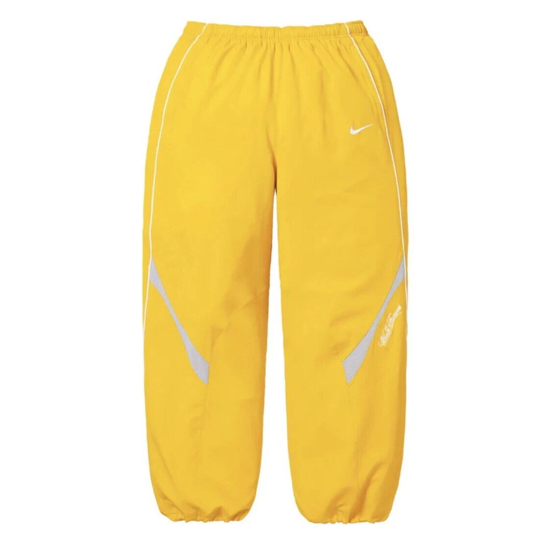 Pantalon de survêtement Supreme Nike jaune SS25 taille L / Large