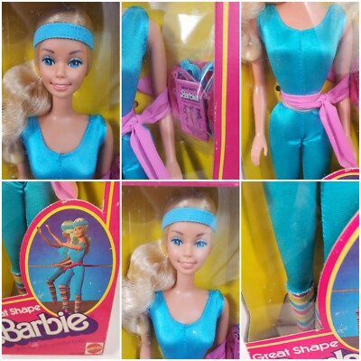 Lot Five (5) TOY STORY Barbie Doll 2- 4 & Barbie Great Shape 