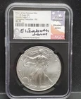 2021-(S) Silver Eagle $1 Emergency Production T1 NGC MS70 FDI Elizabeth Jones