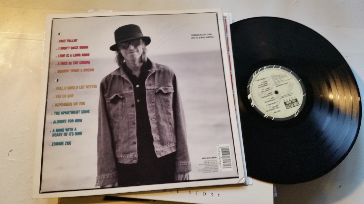 tom petty full moon fever heartbreakers lp '89 orig with