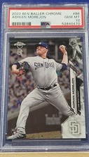Adrian Morejon - 2020 Topps Chrome Ben Baller  PSA 10  