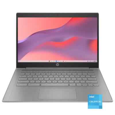 HP 14'' Chromebook Laptop - Intel Celeron - 4GB Memory - 64GB eMMC - Modern Gray