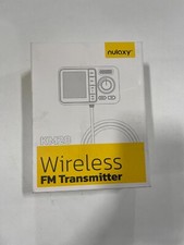 Nulaxy KM28 Wireless FM Transmitter Bluetooth Car Adapter Google Assistant