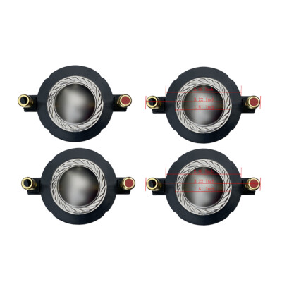 STARAUDIO 4Pcs 34MM DJ Speaker Tweeter Driver Diaphragms PA Titanium Compression
